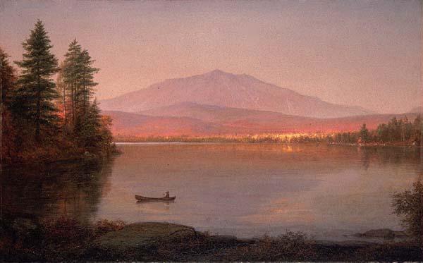 Frederic Edwin Church Mount Katahdin from Millinocket Camp oil painting image